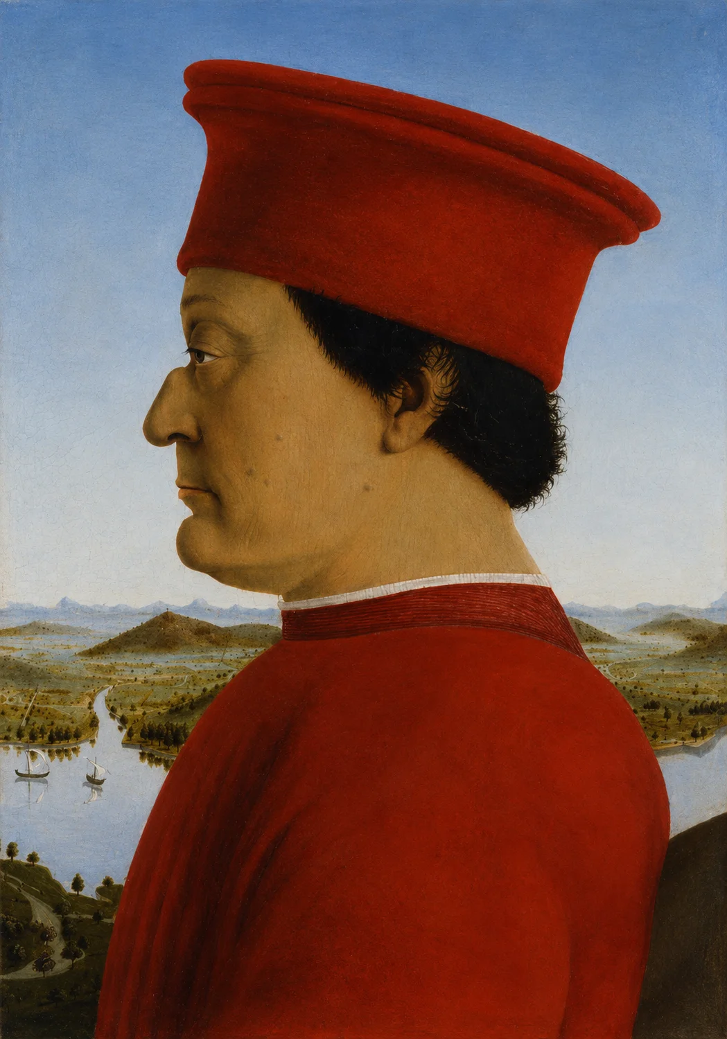 Classic Italian Nobleman Portrait Canvas wall art print | PrintPosters.in